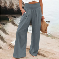 Lightweight Summer Trousers - Solana-Grey-S-State of Style