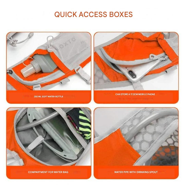 Lightweight, Waterproof & with Integrated Water Bladder - AquaPack-Blue-State of Style