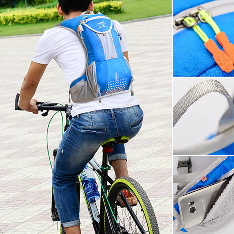 Lightweight, Waterproof & with Integrated Water Bladder - AquaPack-Blue-State of Style