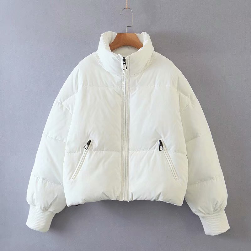 Lightweight Women's Puffer Jacket - Sofia-White-S-State of Style