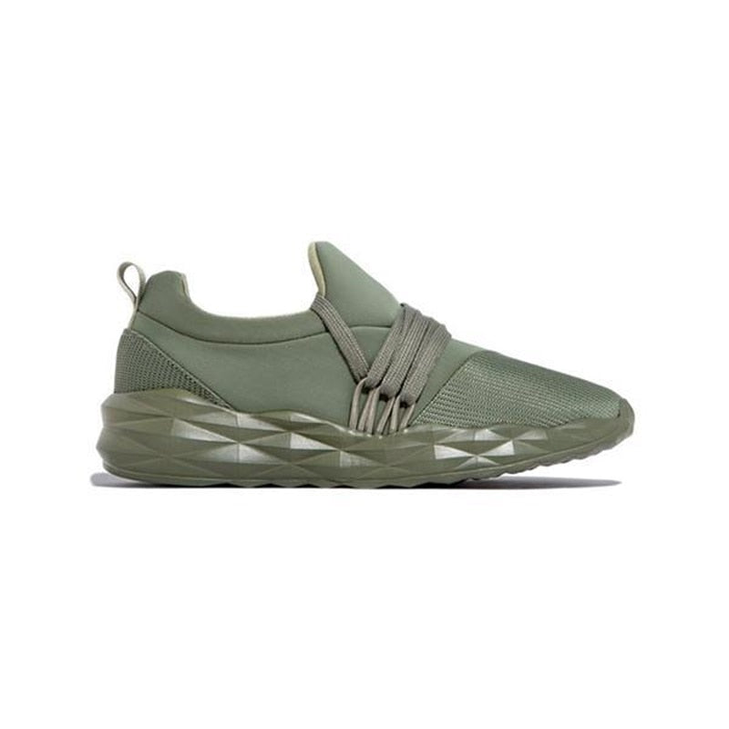 Lightweight Women's Sneakers - Zoya-Green-4.5-State of Style
