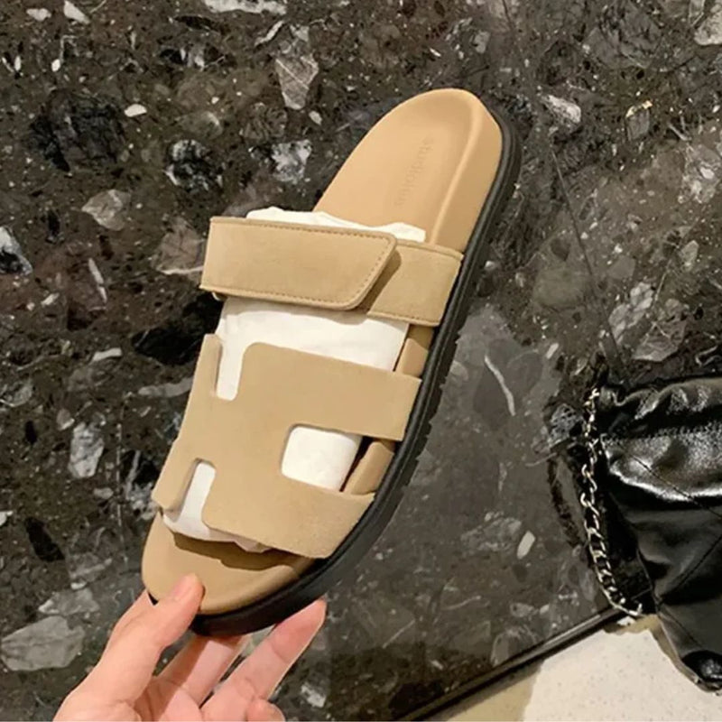 Lilian Rome Sandals | Stylish & Comfortable-Beige-4.5-State of Style