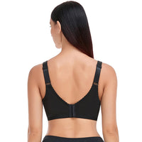 LillieBra | Full Coverage Bra for Women | Comfortable Support-B-12-Black-State of Style