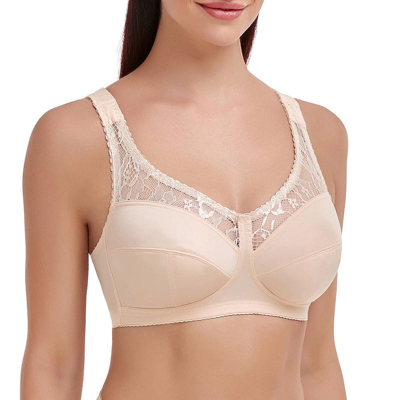 LillieBra | Full Coverage Bra for Women | Comfortable Support-B-12-Black-State of Style