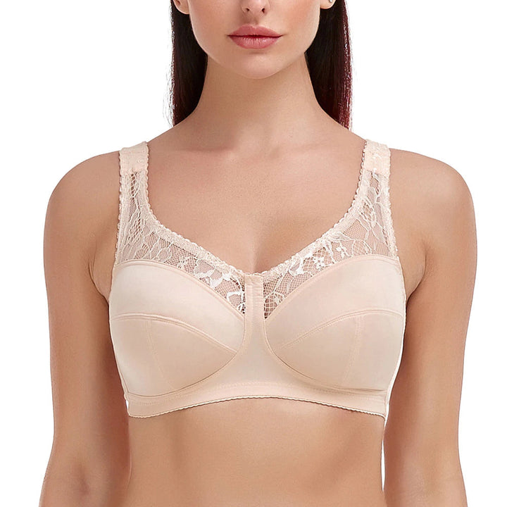 LillieBra | Full Coverage Bra for Women | Comfortable Support-B-12-Black-State of Style
