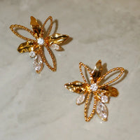 Lilypad Earrings - Floriana-State of Style