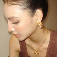 Lilypad Earrings - Floriana-State of Style