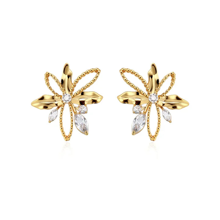 Lilypad Earrings - Floriana-State of Style