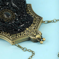 Linda Black Vintage Evening Bag-State of Style