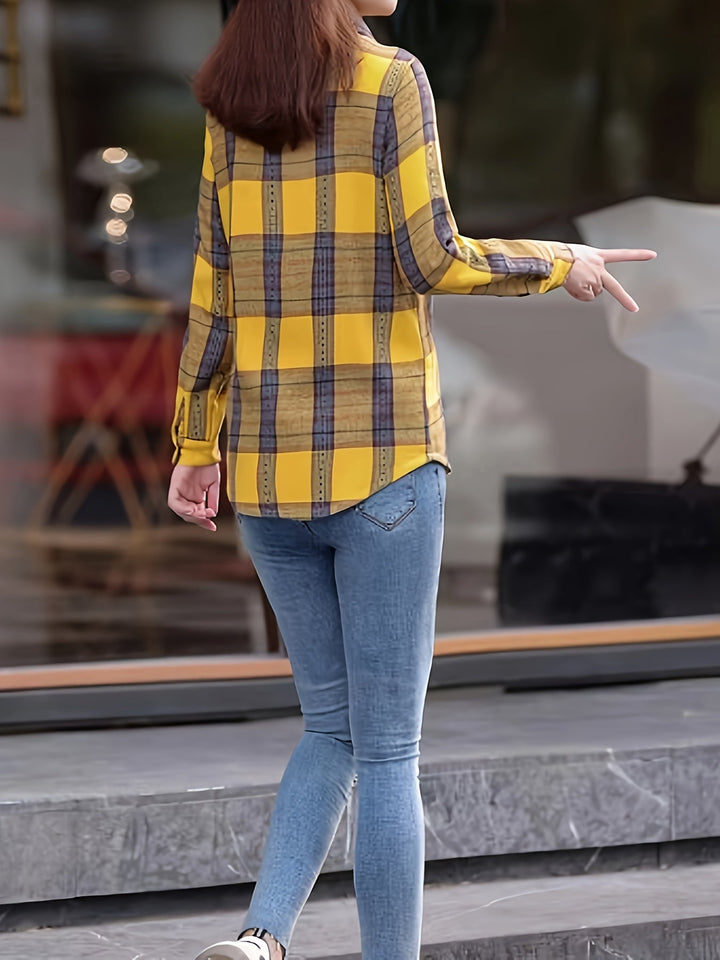 Lined Casual Ladies’ Blouse - Nora-Mixed Colour-XS-State of Style