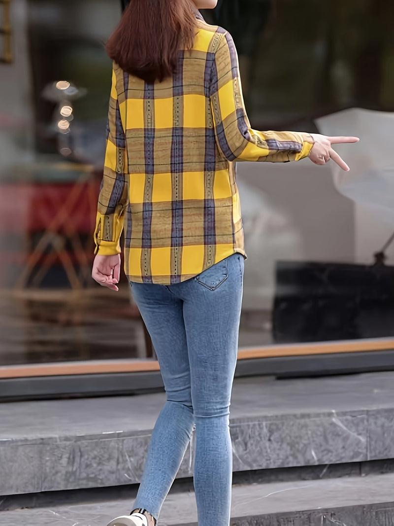 Lined Casual Ladies’ Blouse - Nora-Mixed Colour-XS-State of Style