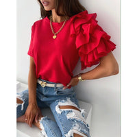 LinekesBlouse | Blouse for Women | Elegant & Versatile Top-Black-S-State of Style