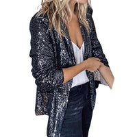 Linn Glitter Blazer | A Must-Have for the Festive Season-Black-S-State of Style
