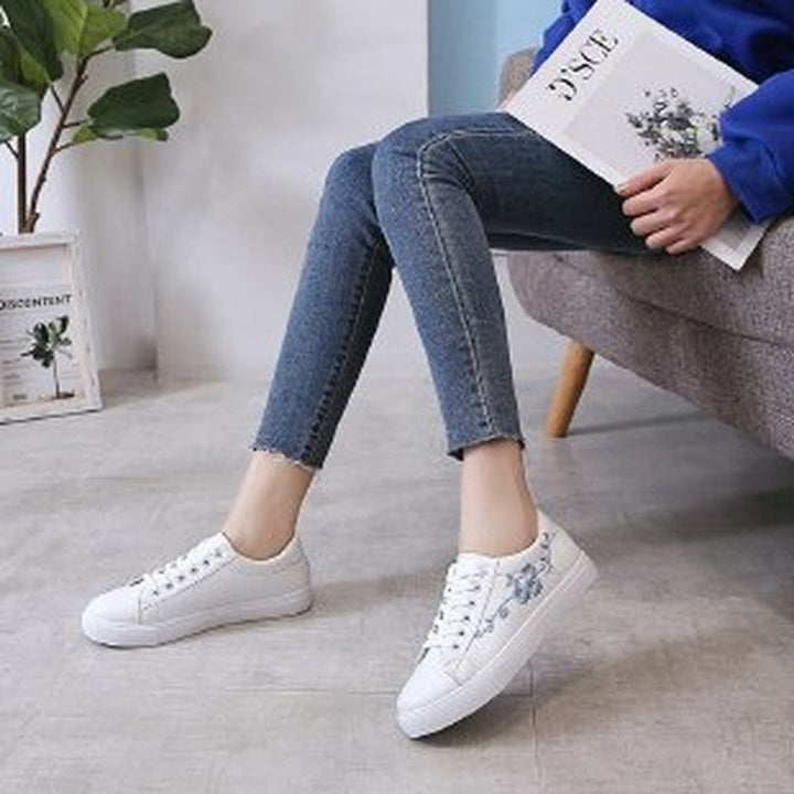 LinnekesSneaks | Low Sneakers for Women | Casual Everyday Shoes-Blue-4.5-State of Style