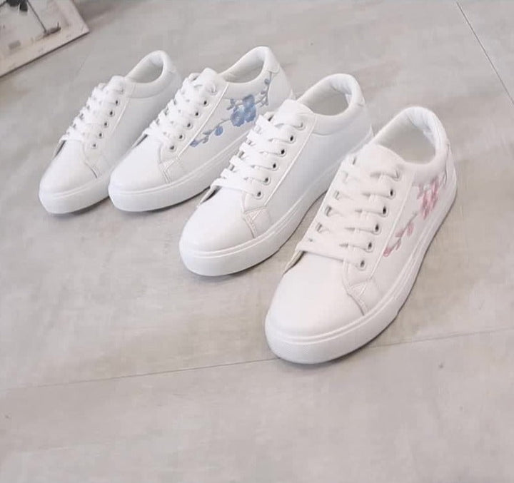 LinnekesSneaks | Low Sneakers for Women | Casual Everyday Shoes-Blue-4.5-State of Style