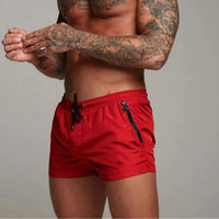 Lionel Swim Shorts | Quick-Dry & Stylish-Red-S-State of Style