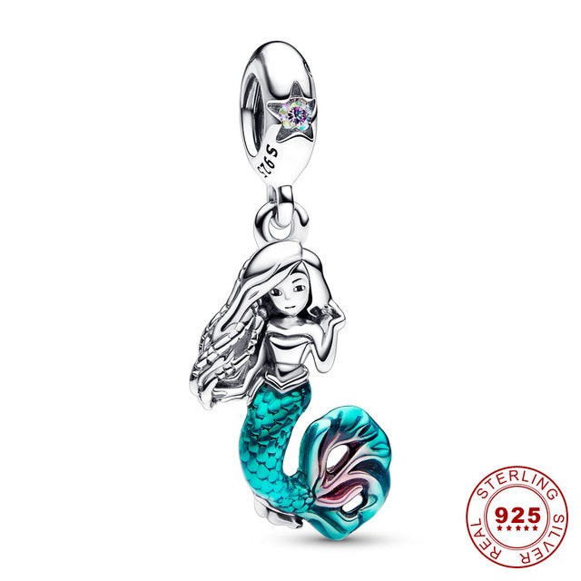 Little Mermaid Charm Set | Elegant Ocean-Themed Jewellery Set-Ariel Little Mermaid-State of Style