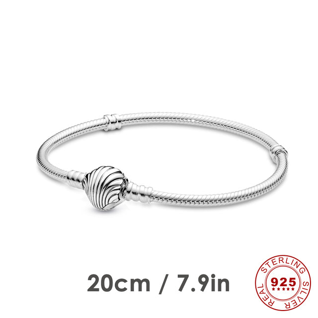 Little Mermaid Charm Set | Elegant Ocean-Themed Jewellery Set-Golden Shell-State of Style