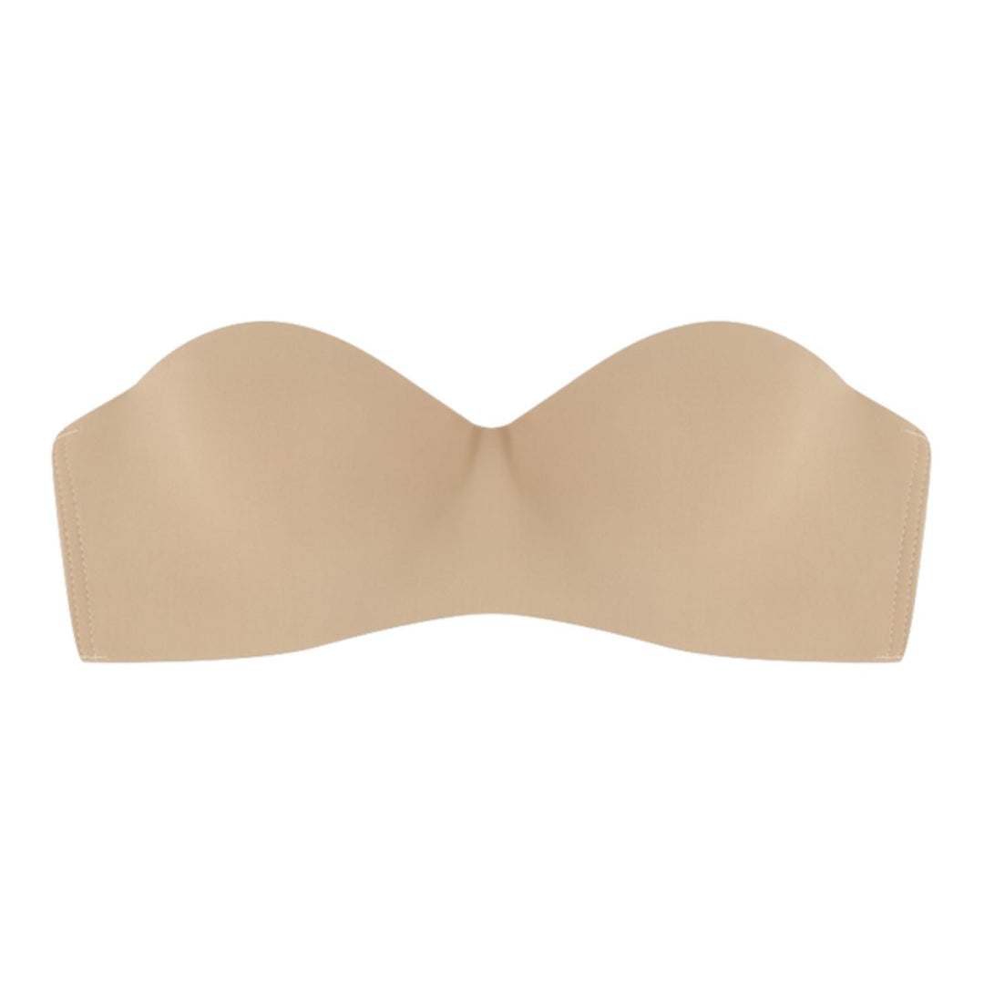 LittleBra | Women's Comfortable Strapless Bra-Khaki-10-A-State of Style