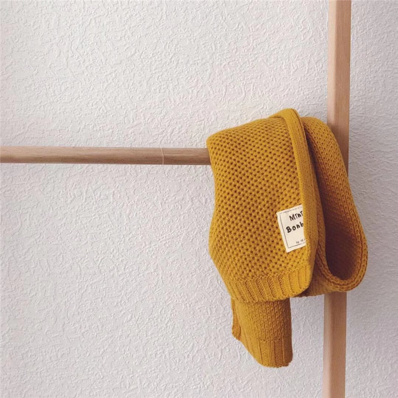 LittleScarf | Soft & Cosy Children's Scarf-Yellow-20x130cm-Suitable for ages 1-12-State of Style