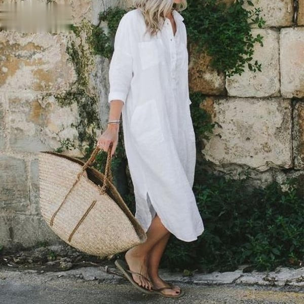 Lizzy Blouse Dress | Airy, Casual, and Timeless-S-State of Style