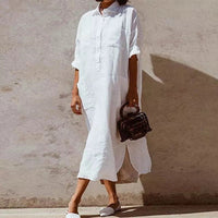 Lizzy Blouse Dress | Airy, Casual, and Timeless-S-State of Style