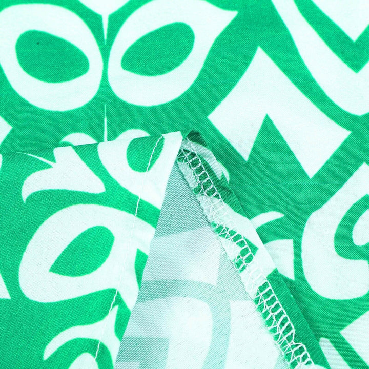 Long Floral Dress with V-neck – Liora-S-Red-State of Style