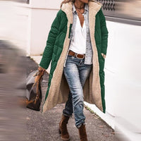 Long Ladies Winter Coat - Nova-Black-S-State of Style