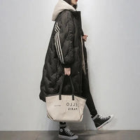 Long Women's Down Winter Coat - Sophie-Black-M-State of Style