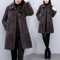 Long Women's Jacket | Stylish & Comfortable | Versatile Outerwear-Brown-M-State of Style