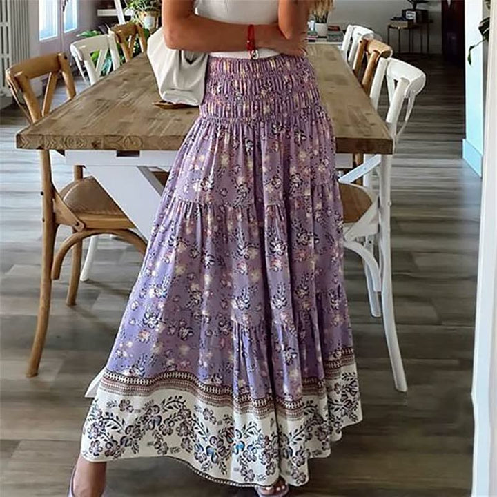 LongSkirt | Women's Elegant & Versatile Skirt-Purple-S-State of Style