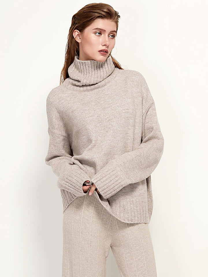 LongSweater | Women's Cosy & Stylish Knit Sweater-Apricot-One size fits all-State of Style