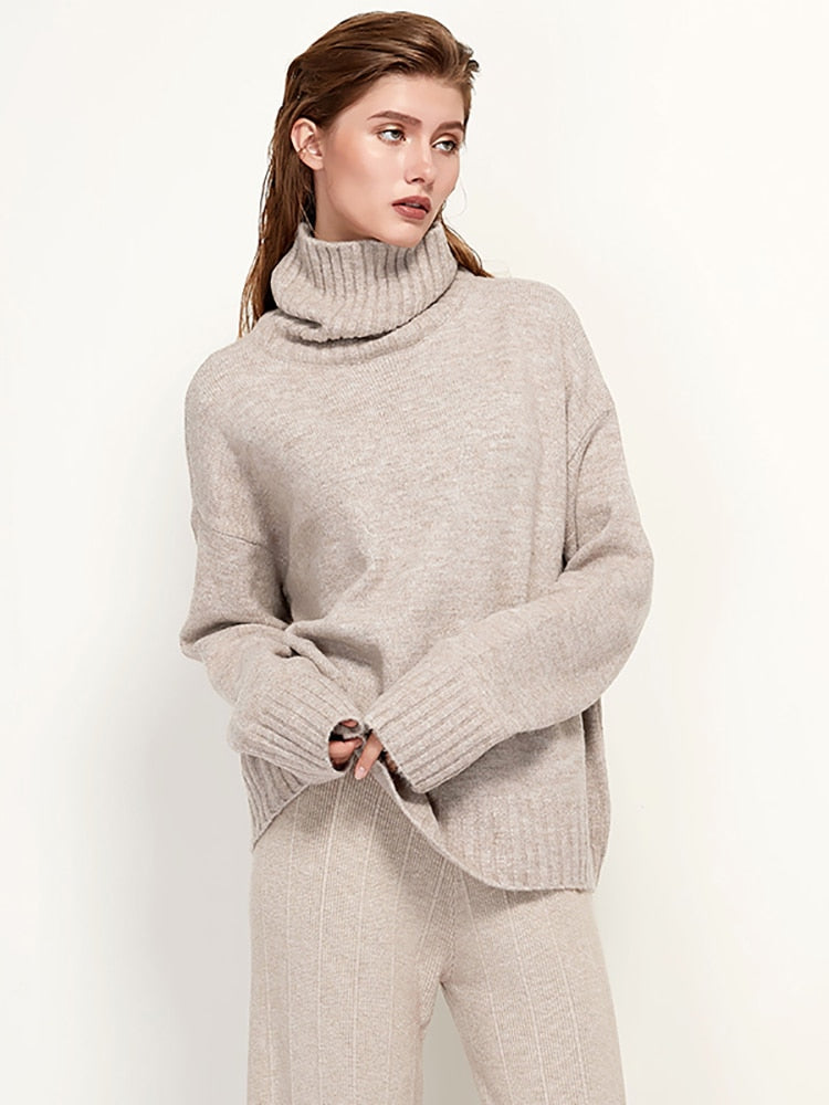 LongSweater | Women's Cosy & Stylish Knit Sweater-Apricot-One size fits all-State of Style