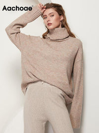 LongSweater | Women's Cosy & Stylish Knit Sweater-Apricot-One size fits all-State of Style