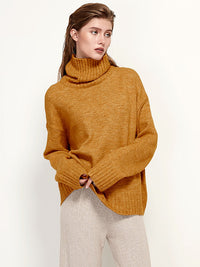 LongSweater | Women's Cosy & Stylish Knit Sweater-Orange-One size fits all-State of Style