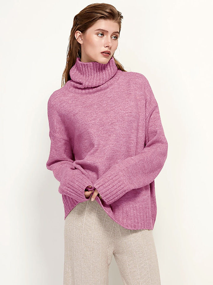 LongSweater | Women's Cosy & Stylish Knit Sweater-Pink-One size fits all-State of Style