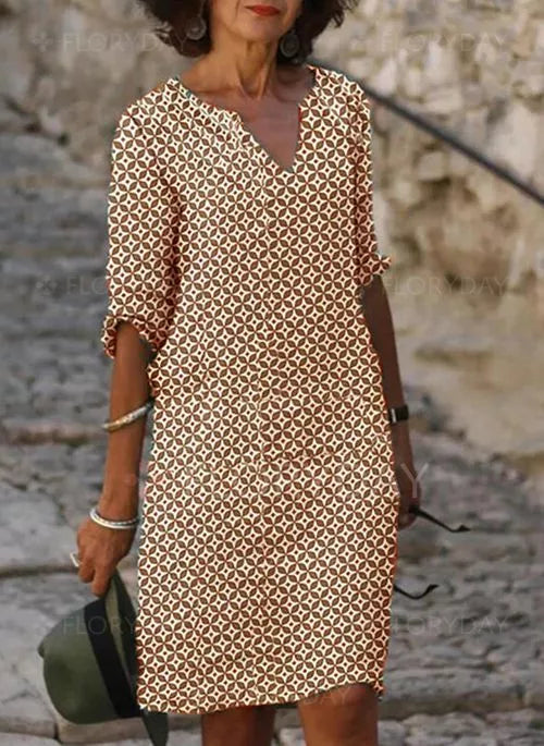 Loose Summer Dress - Amanda-Brown-S-State of Style