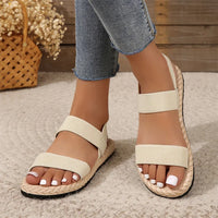 Lotte - Orthopedische Kleurrijke Bandjes Sandalen-Beige-36-State of Style