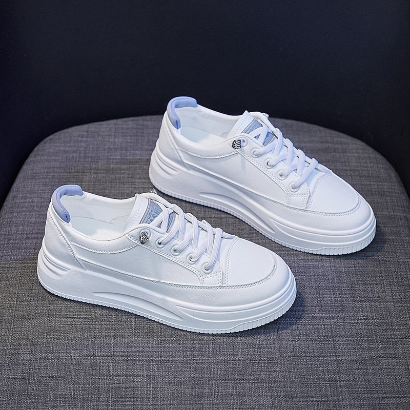 LotteSneaks | Women's Trendy Low-Cut Sneakers-Blue-4.5-State of Style