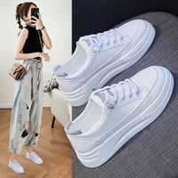 LotteSneaks | Women's Trendy Low-Cut Sneakers-Grey-4.5-State of Style