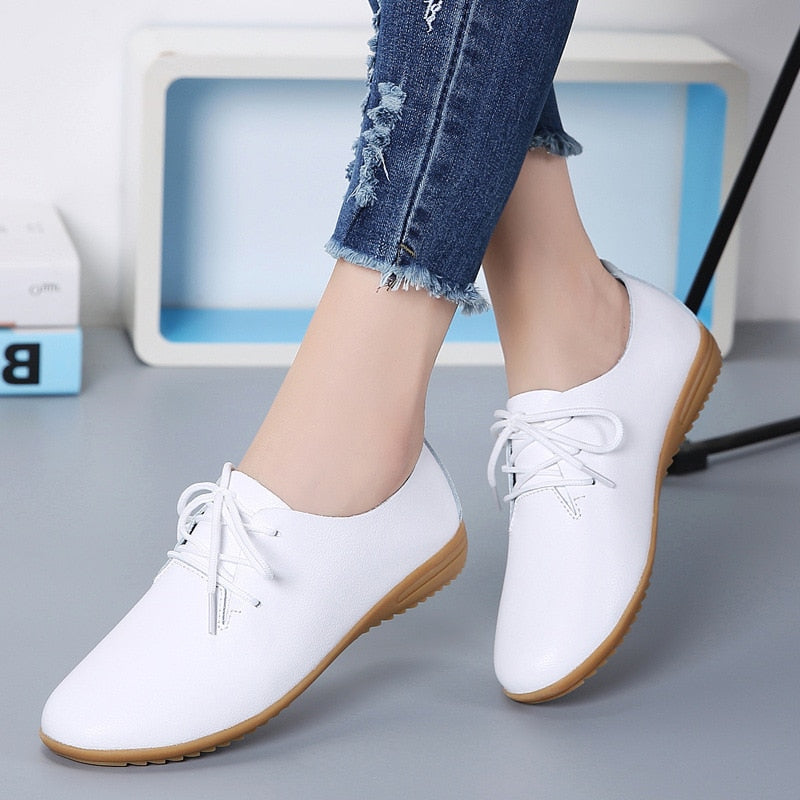 LottjesSneaks | Women's Stylish Smart Shoes with Activity Tracking-White-4.5-State of Style
