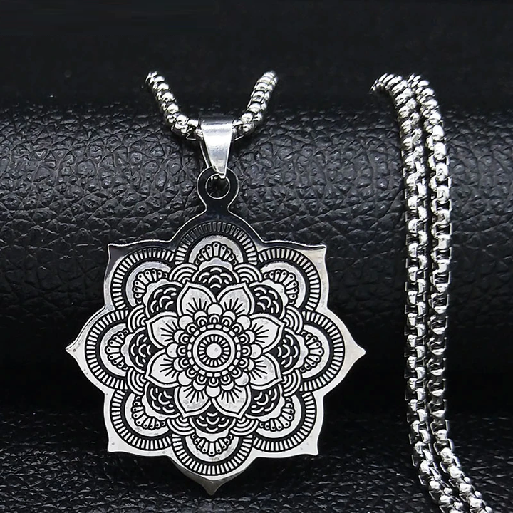 Lotus Blossom Purity Necklace | Sterling Silver Pendant-State of Style