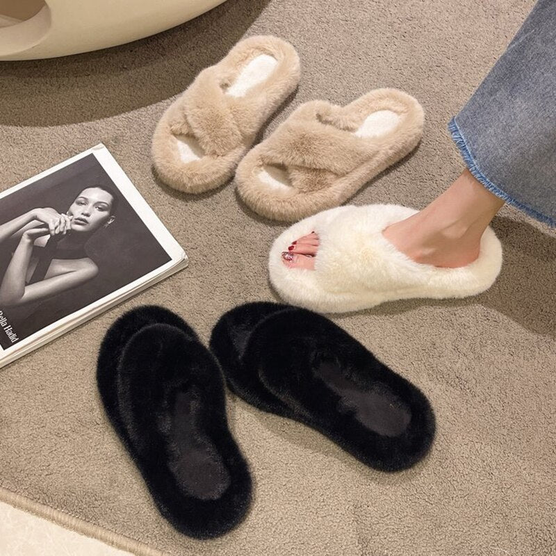 LouiseSlippers | Women's Cosy & Stylish Indoor Slippers-Black-4.5-State of Style