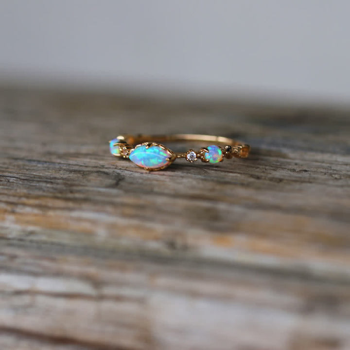 "Love and Sincerity" - Opal Vintage Ring - Isabella-49mm-State of Style