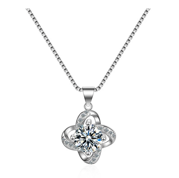 Love Knot Necklace and Earrings Set-State of Style