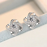 Love Knot Necklace and Earrings Set-State of Style
