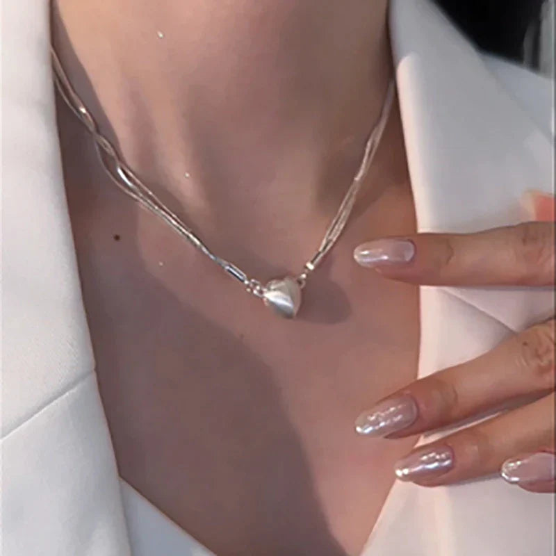 Love Magnet Pendant Necklace-State of Style