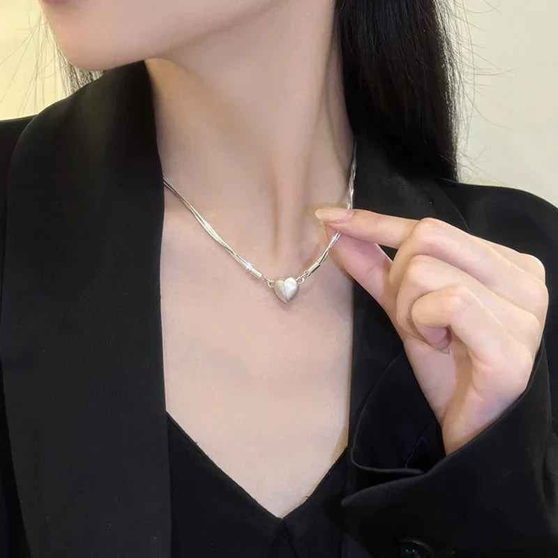 Love Magnet Pendant Necklace-State of Style