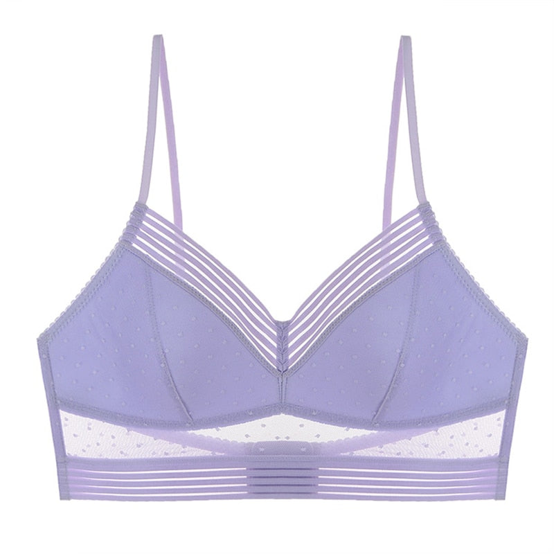 LowBra | Women's U-Shaped Lift Bra for Enhanced Support-Purple-S-State of Style