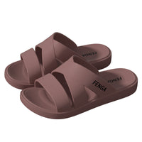 Lucas - Orthopedische Anti-slip Zwarte Slippers-Donkerroze-40-State of Style